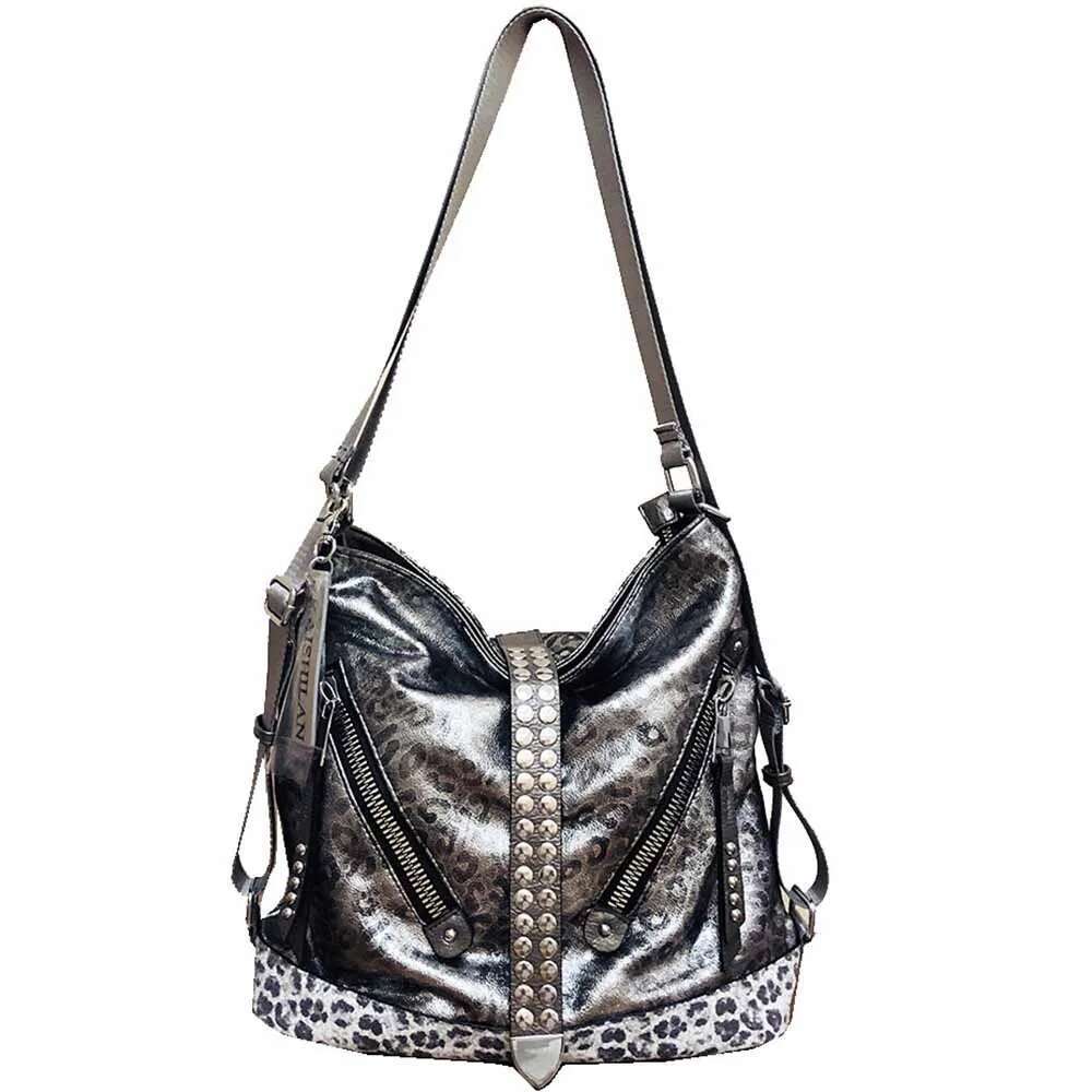 2022 New Genuine Leather Handbag Lady Shoulder Crossbody Female Vintage Women Messenger Bag Brand Large Capacity Tote