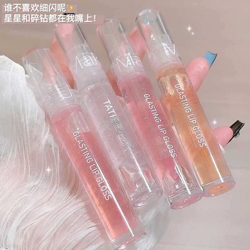 Moisturizing Lip Gloss Mirror Lip Glass Waterproof Liquid lipstick Volume Lip Transparent Lip Gloss Female CosmeticsW250219