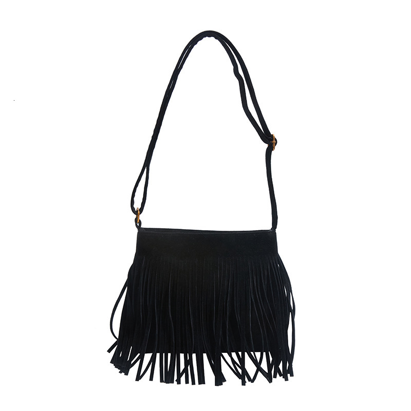 2025 early spring new matte texture tassel crossbody for women, fashionable and stylish shoulder bag, niche small square bag #swissmilitary