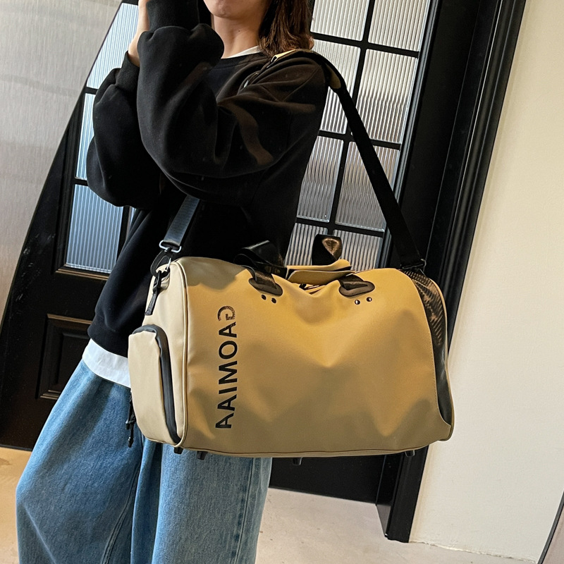 Designer 2025 new trend outdoor storage single shoulder crossbody tote duffel Yoga fiess bag large capacity