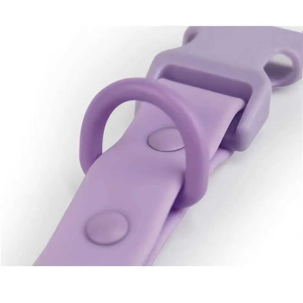 Elastic Webbing Pet Collar Pet Identification Adjustable Waterproof Dog Collar No Pull Quick Release Buckle Safety Buckle Chain W250219