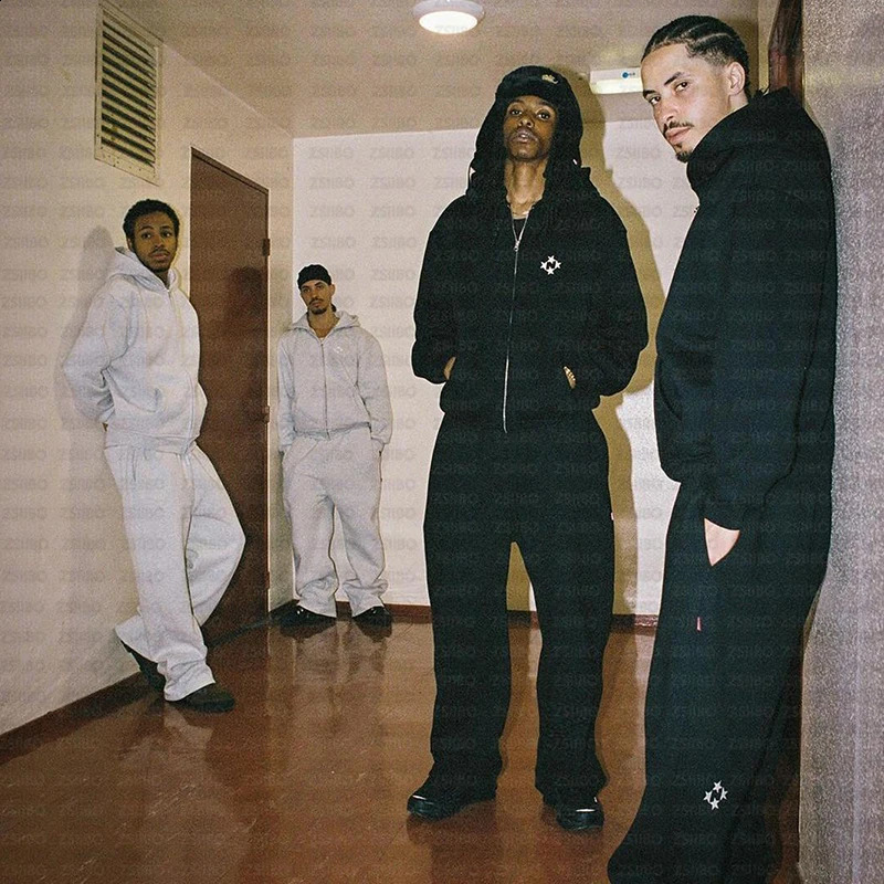 Streetwear Zip Hoodie Y2K Clothes Pants Harajuku Gothic Hip Hop Graphic Print Oversized Hoodie Sweatshirt Mens Womens Clothing 250218