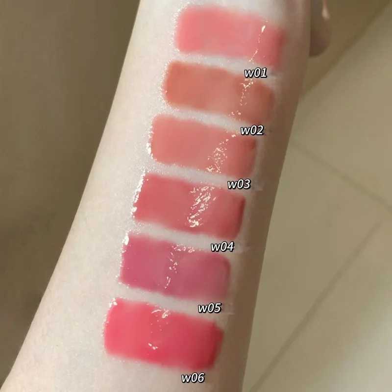 NEW Water Glazed Mirror Lip Gloss Makeup Crystal Jelly Moisturizing Lip Glaze Long Lasting Grape Color Liquid Lipstick CosmeticsW250219
