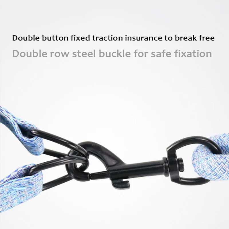 Nylon Pet Dog Harness No Pull Adjustable Dog Leash Vest Classic Running Leash Strap Belt for Small and Medium Large DogsXJ250218