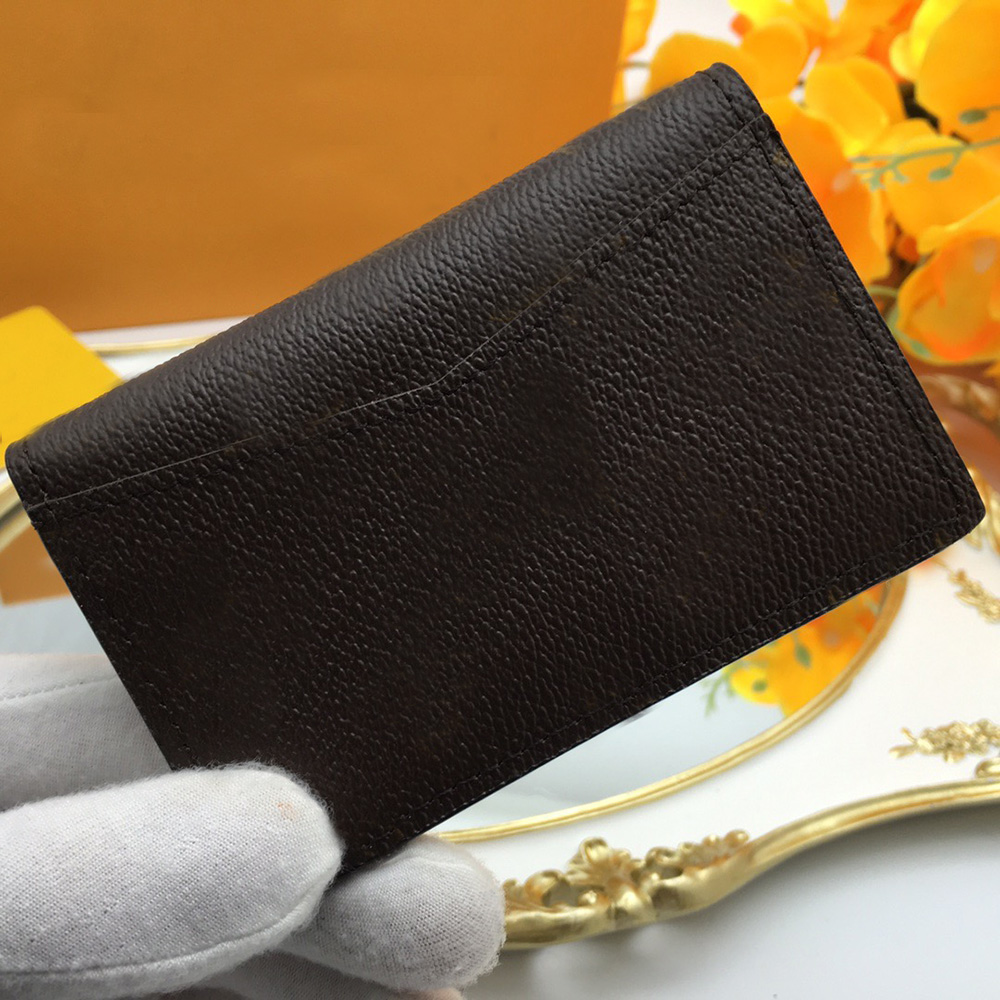 flower grid 10A Credit Card Holder Wallet Luxury Designer Men's and Women's Wallet Classic High Quality Folding Coin Purse with Box