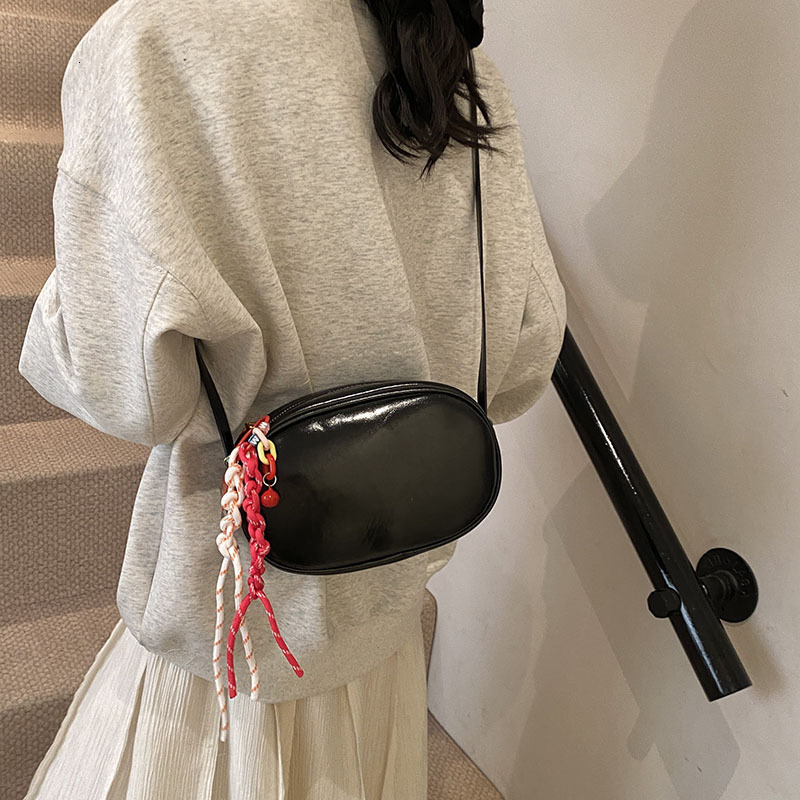 Spring new popular bucket 2025 simple versatile shoulder fashionable and fresh crossbody women's bag #swissmilitary
