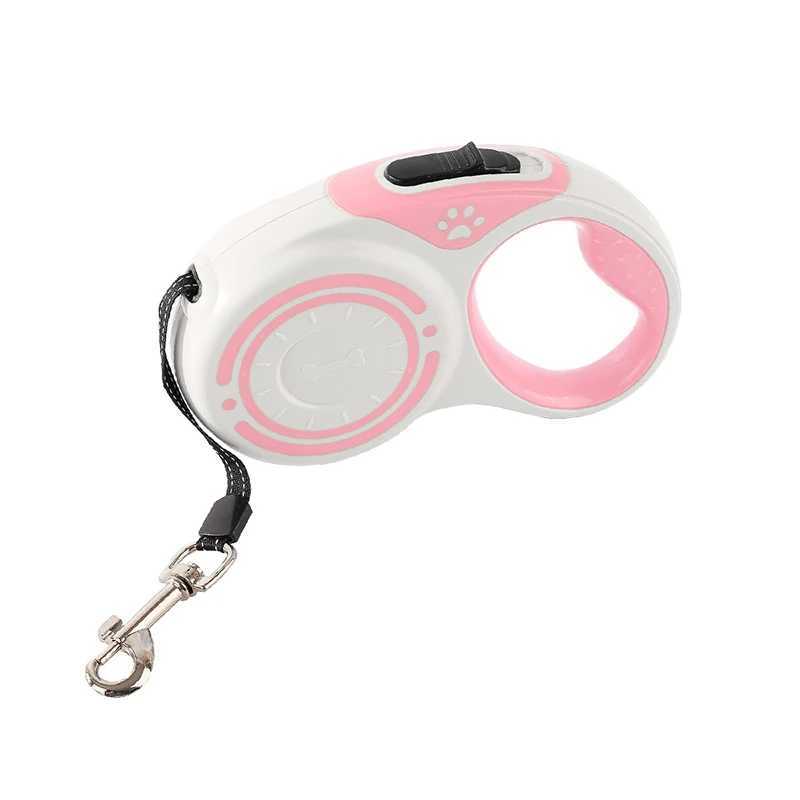 3m 5m Nylon Dog Leash Automatic Retractable Durable Cat Lead Extending Puppy Walking Running Traction Roulette For Small DogsXJ250218