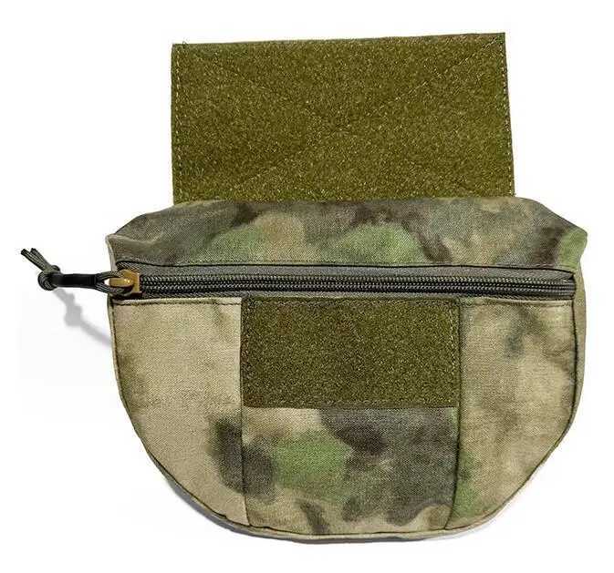 CS Green Ruins Tactical Vest 6094 Battery Bag Magazine Bag Waist Cover Accessories Outdoor SportsXJ250219