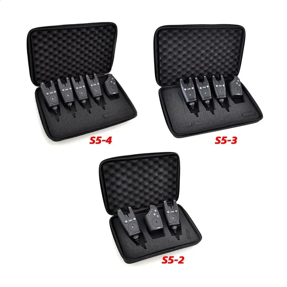 Hirisi Wireless Carp Fishing Alarm Set Waterproof Fishing Bite Alarms Fishing Bite Indicator Fishing Accessories S5 250218