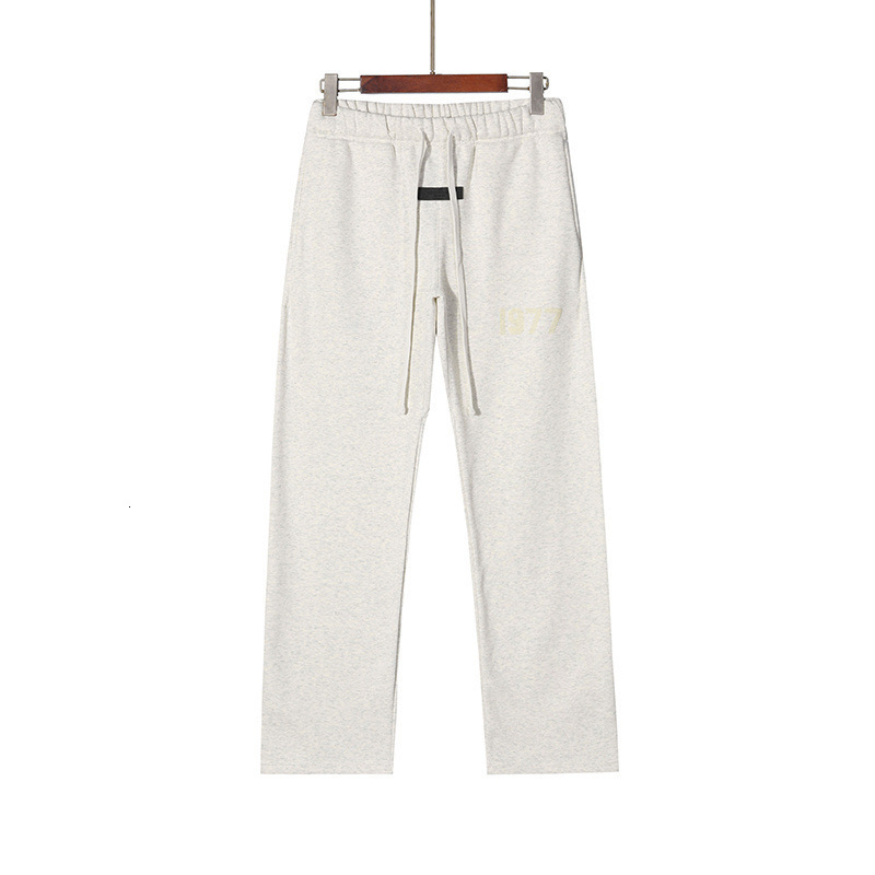 Trendy FOG Double Line ESSENTIALS Season 8 1977 Plush Casual For Men And Women High Street Guard Pants