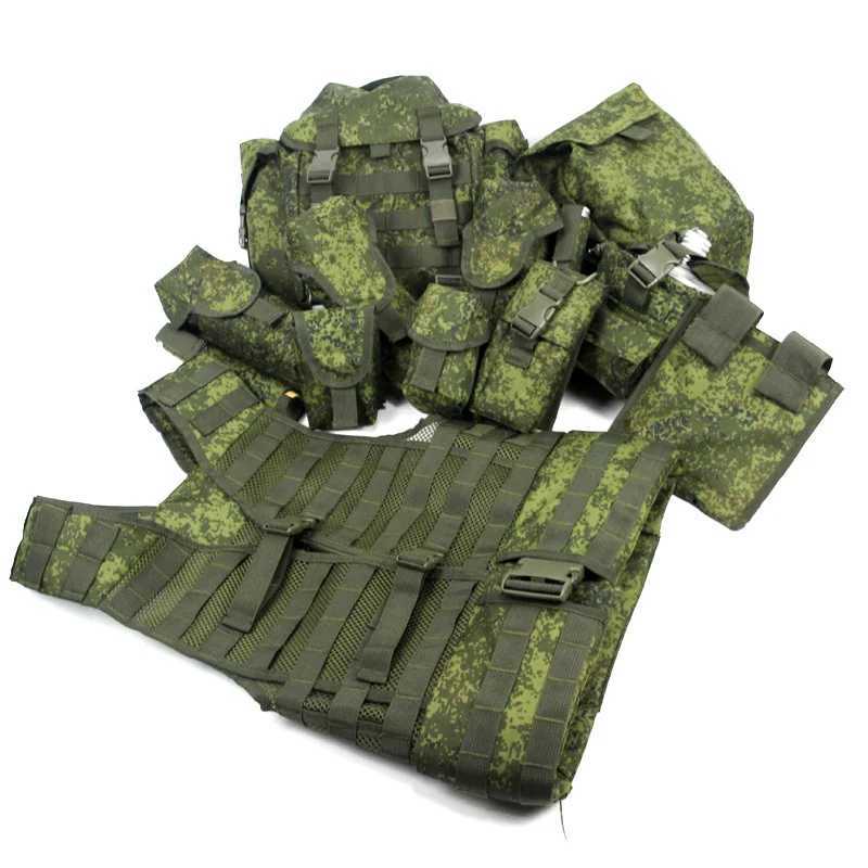 Russian 6sh117 Combat Equipment Molle Sub Packages Accessories EMR Tactical Vests Grenade Magazine BagXJ250219