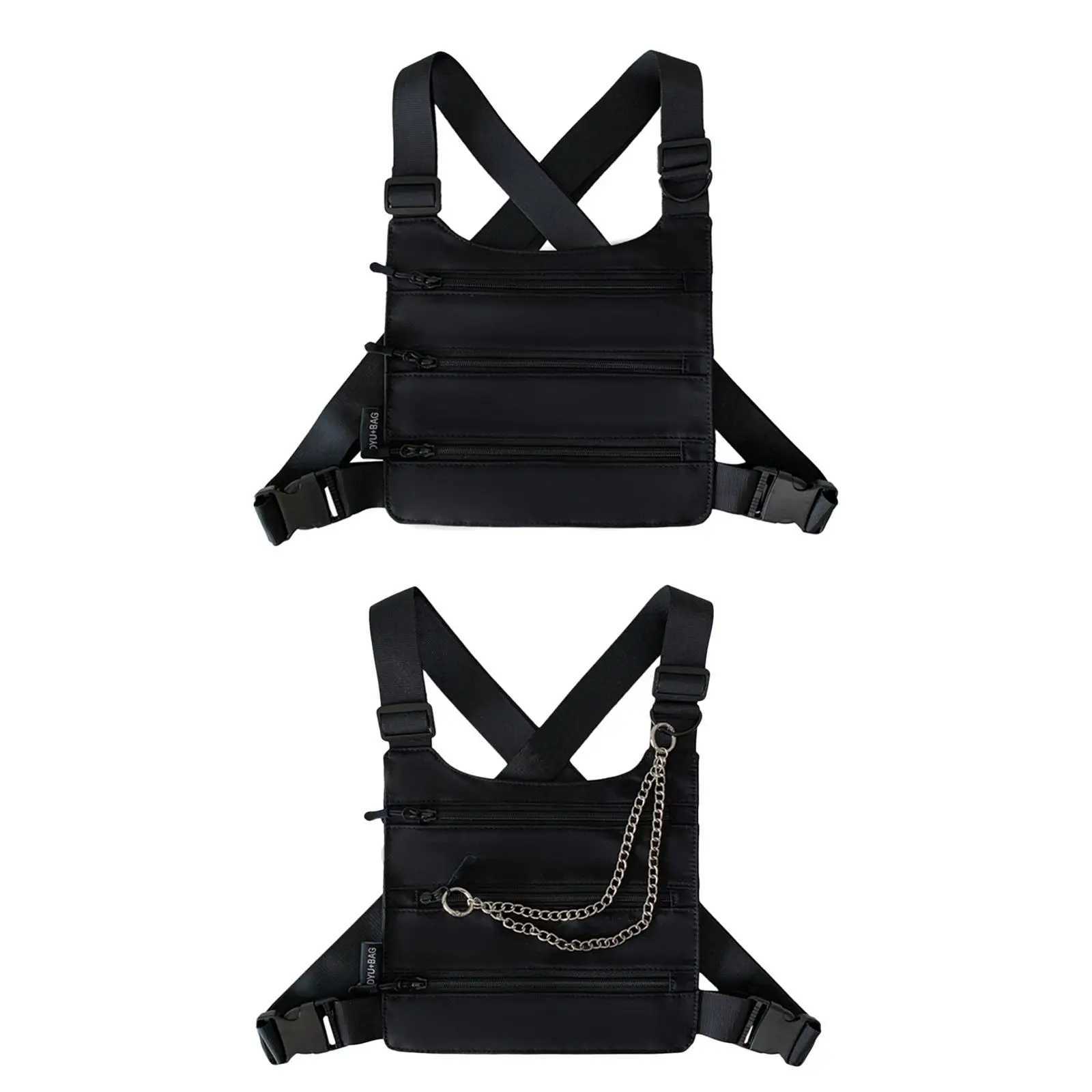 Chest Bags Chest Rig Pack Fashion Male Bag Pocket Vest Bag for LeisureXJ250219