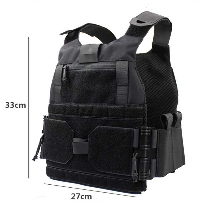 2.0 Military Tactical Vest Molle Plate Carrier Body Armor Protective Vest Airsoft Equipment Field Training Tank Jacket AdjustXJ250219