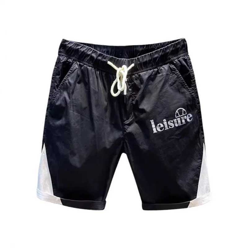 Men's Shorts Summer Casual Pants Shorts Mens Printed Basketball Sports Breathable Loose Elastic Cropped Beach Pants z250219