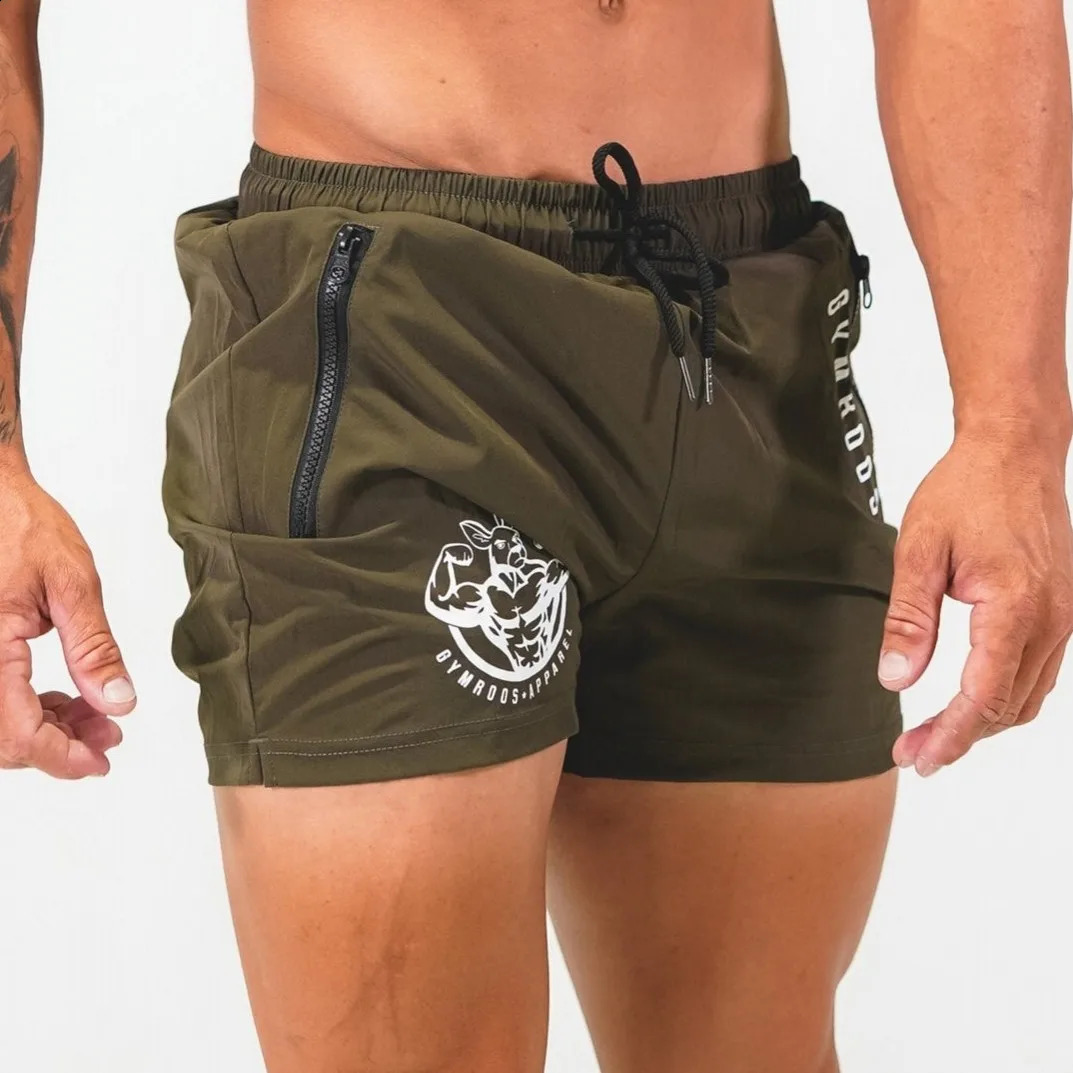 Sport Shorts Men Gym Workout Running Bodybuilding Joggers Summer Fitness Training Jogging Short Pants Male Beach 250218