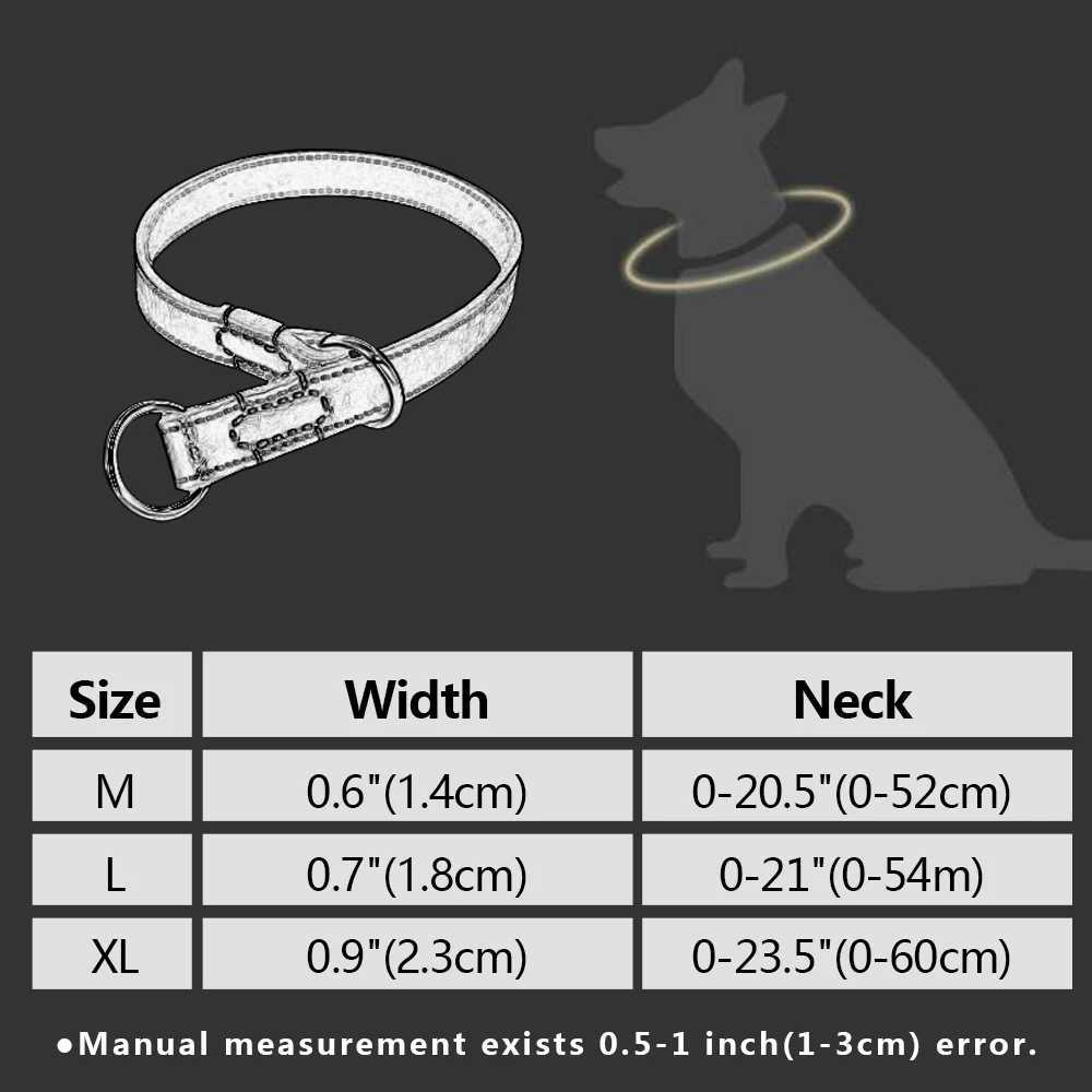 Durable anti slip leather dog collar large dog collar Labrador Retriever German Shepherd pet black brown training collar W250219