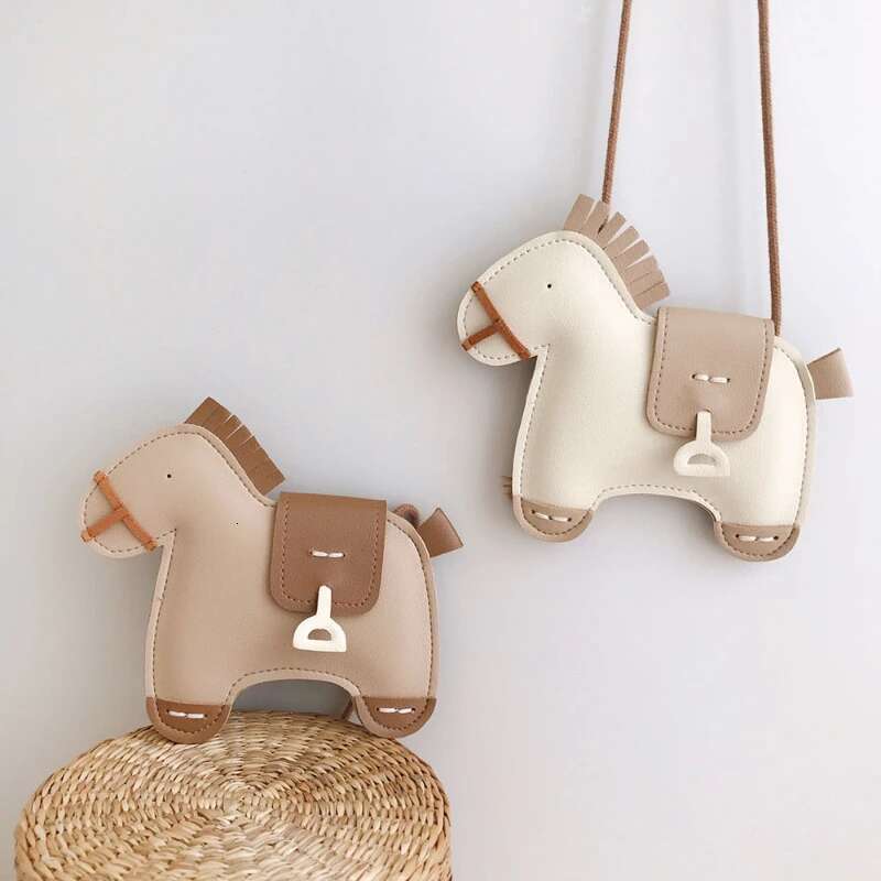 Ddmyshoesvip Children Messgener Original Shoulder Bags Boys Cute Horse Kids Bag For Girls Infantil