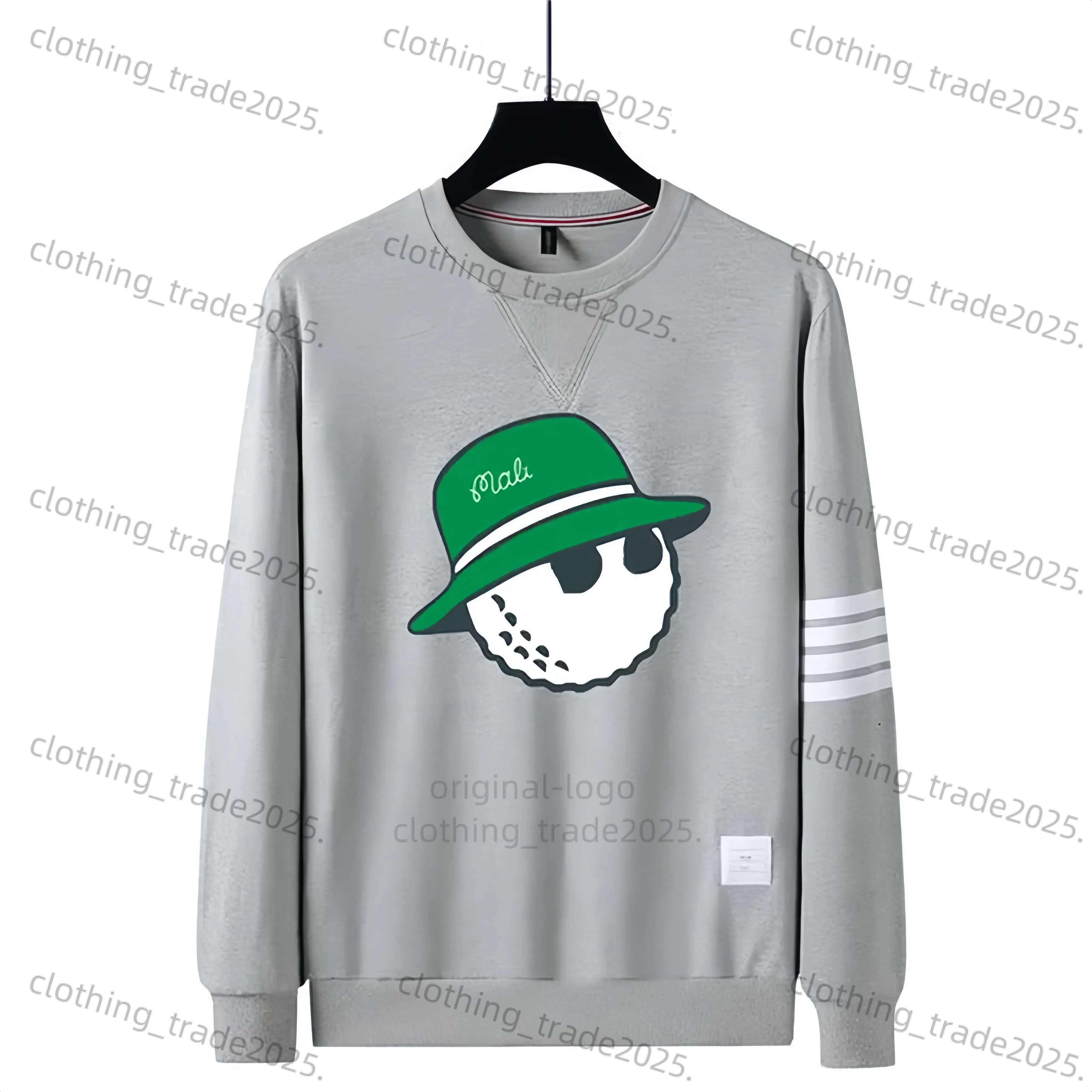 Clothe malbons golf Hoodie Fashion Designer Men's malbons Hooded Sweater 2024 New Trendy Round Neck Long Fit Sport Cotton malbone golf Tops 627