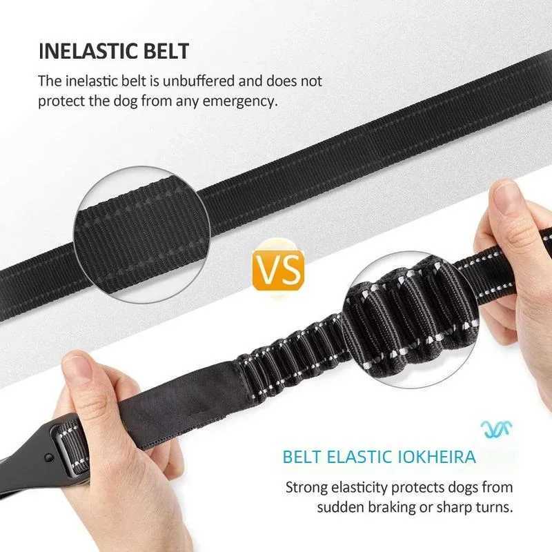 Adjustable Pet Seat Belt 3-in-1 Safety Leash Vehicle Belts Reflective Nylon Rope Harness Dog Accessories Cat Car AccessoryXJ250218