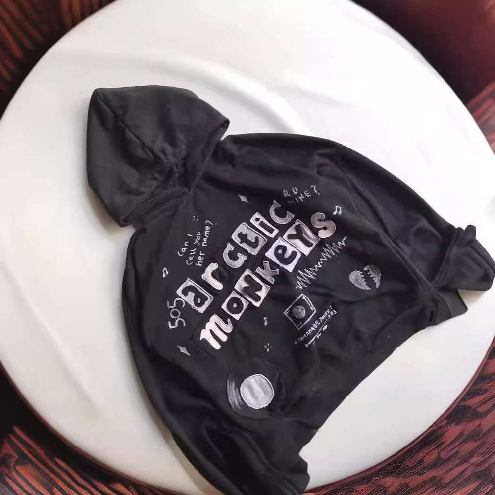 Y2K Spring Street Trend New Fabric Printed American Loose Men's and Women's Hoodie