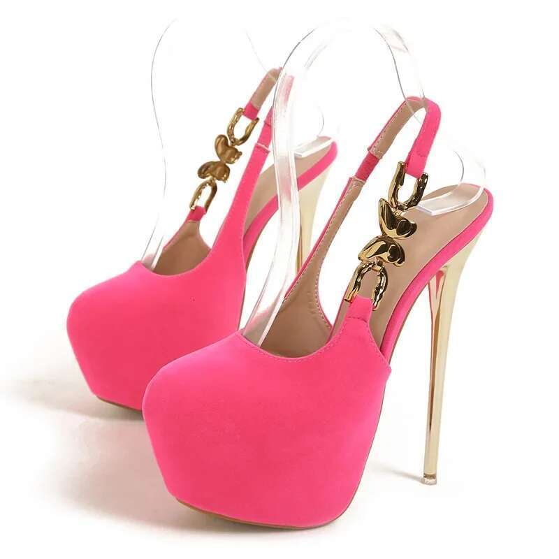 2025 New Arrivals Spring Sexy Round Toe Women Pumps Fetish Wedding Thin Heels Stripper Sgbacks Shoes