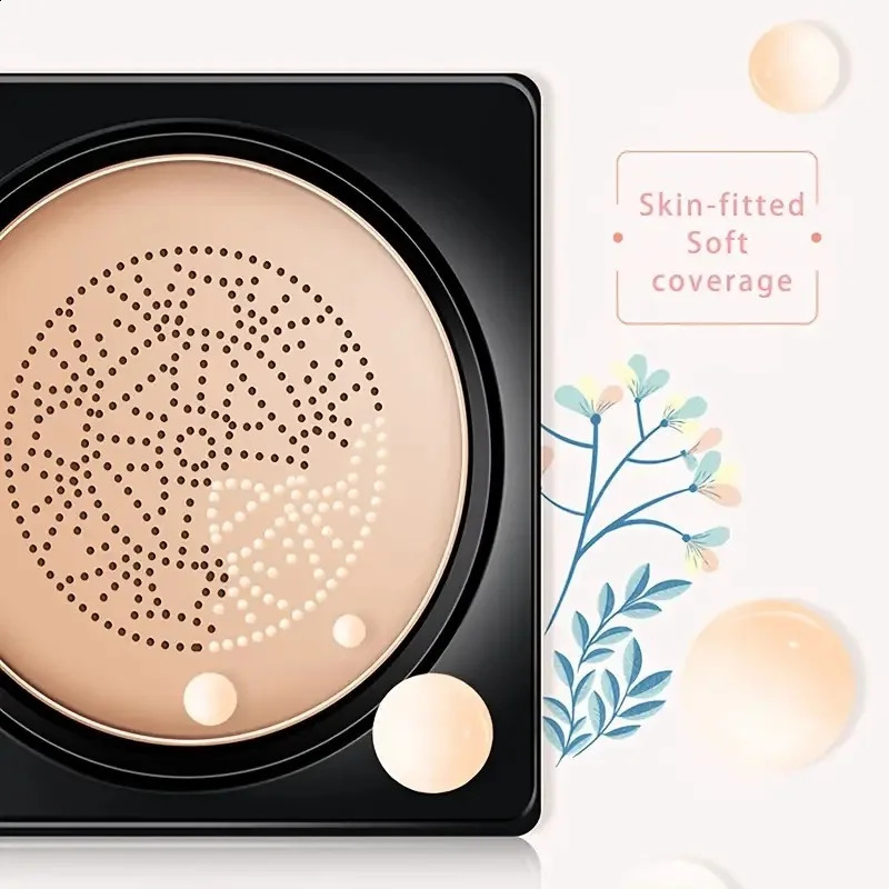 BB Cream Mushroom Head Air Cushion Powder Puff Moisturizing Brightening Foundation Concealer CC Base Makeup Cosmetics Gift 250217