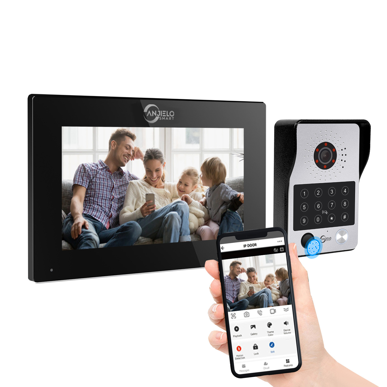smart home enhancement tuyas 1080p highdefinition ip video doorbell intercom