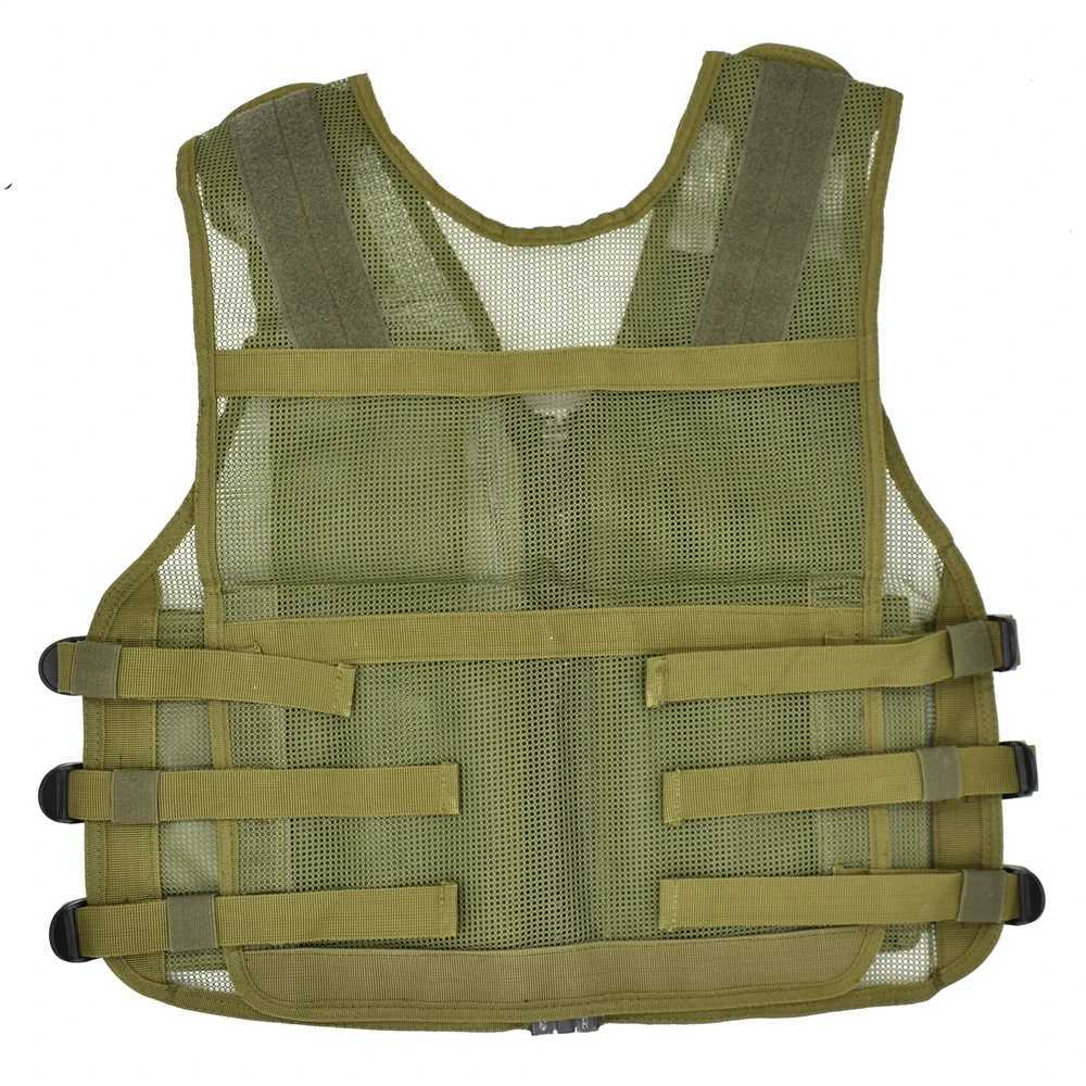Tactical Equipment Molle Mesh Vest Hunting Armor Vest CS Paintball Combat Protective Vest For hunting clothesXJ250219