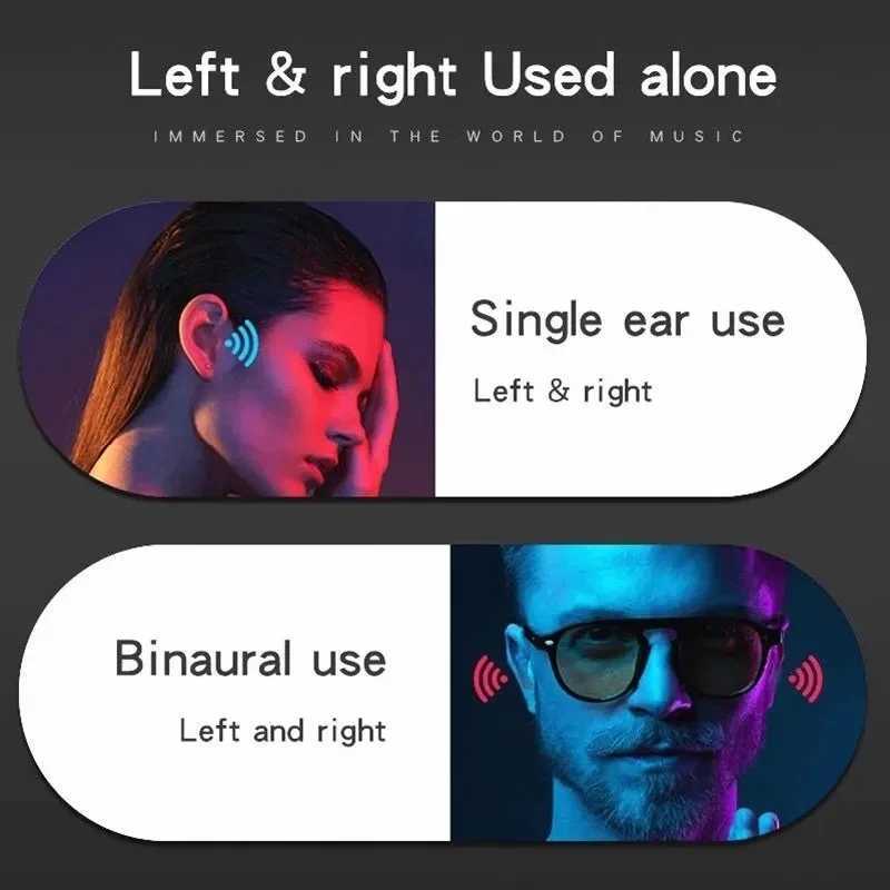T75 bone conductive wireless earphones sports earphones HiFi sound quality waterproof TWS earphones T250219