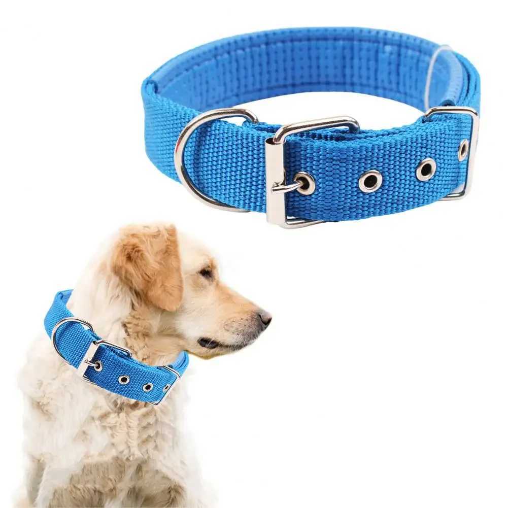 Adjustable Dog Collars Nylon Dog Neck Circle Durable Sturdy Puppy Neck Strap for Small Medium Large Dog Pet Supplies W250219