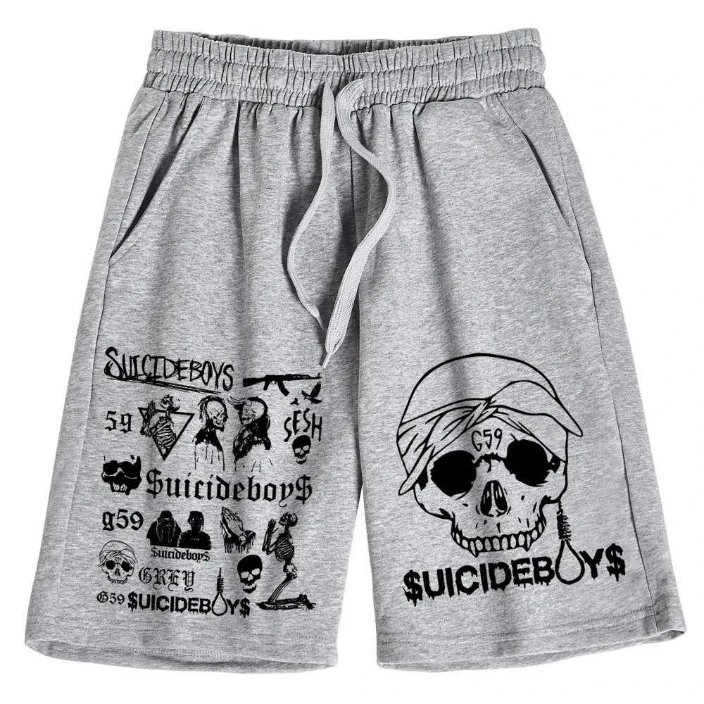 2024 Suicideboys Grey Day Shorts Pants Cotton Trousers Man Woman Pants W250219