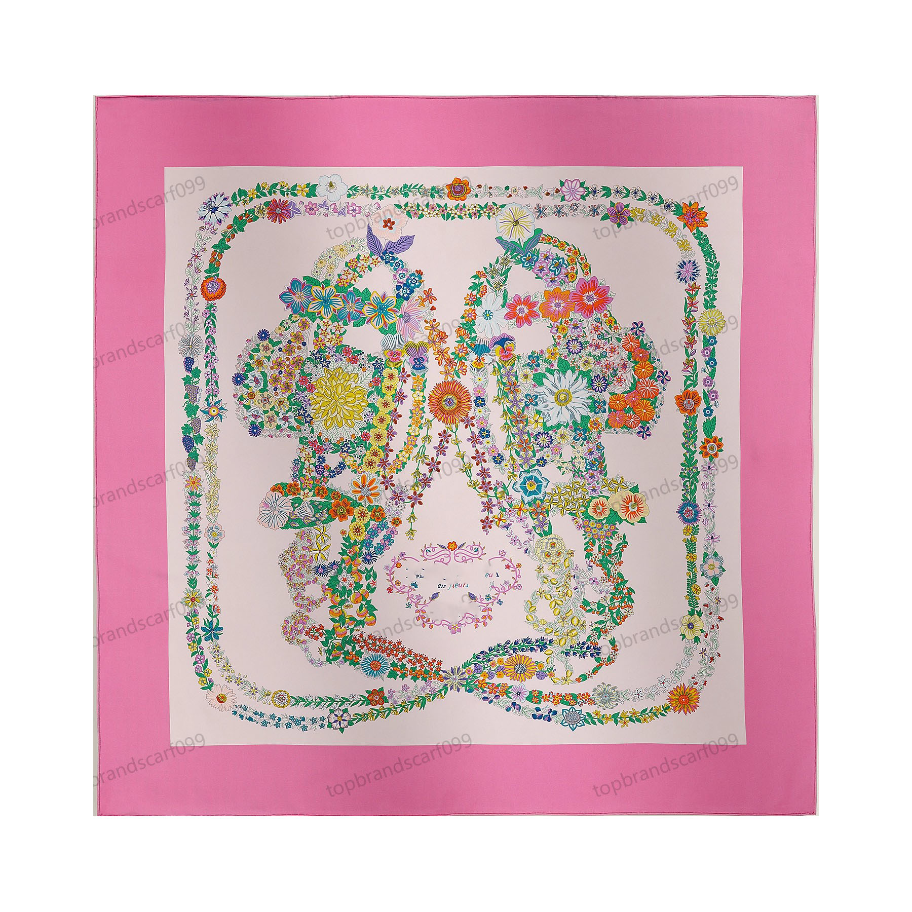 H Silk Scarf Scarve… - image