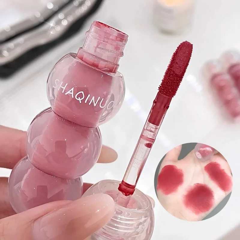 Matte Muse Lip Mud Lipstick Low Saturation Reddish Brown Lip Glaze Non-stick Cup Velvet Ice Candy Lip Tint Makeup Korea CosmeticW250219