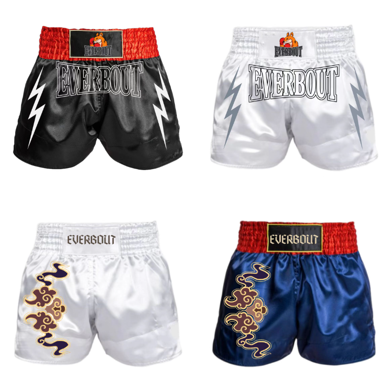 Thai boxing pants quick dry sports breathable free combat sports training free combat shorts American casual shorts