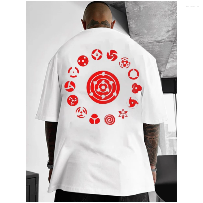 Men's T Shirts Anime 3D Patterns Print Tees Summer Simple Casual Street Short Sleeve Clothing Male Fashion Oversize O-Neck Tops T-Shi