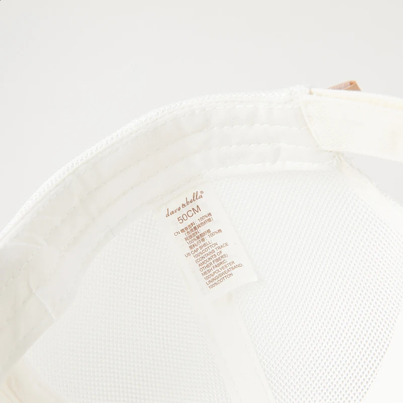 DB2235654 Dave Bella Summer Fashion Born Baby Boys fashion Letter Hat 250219