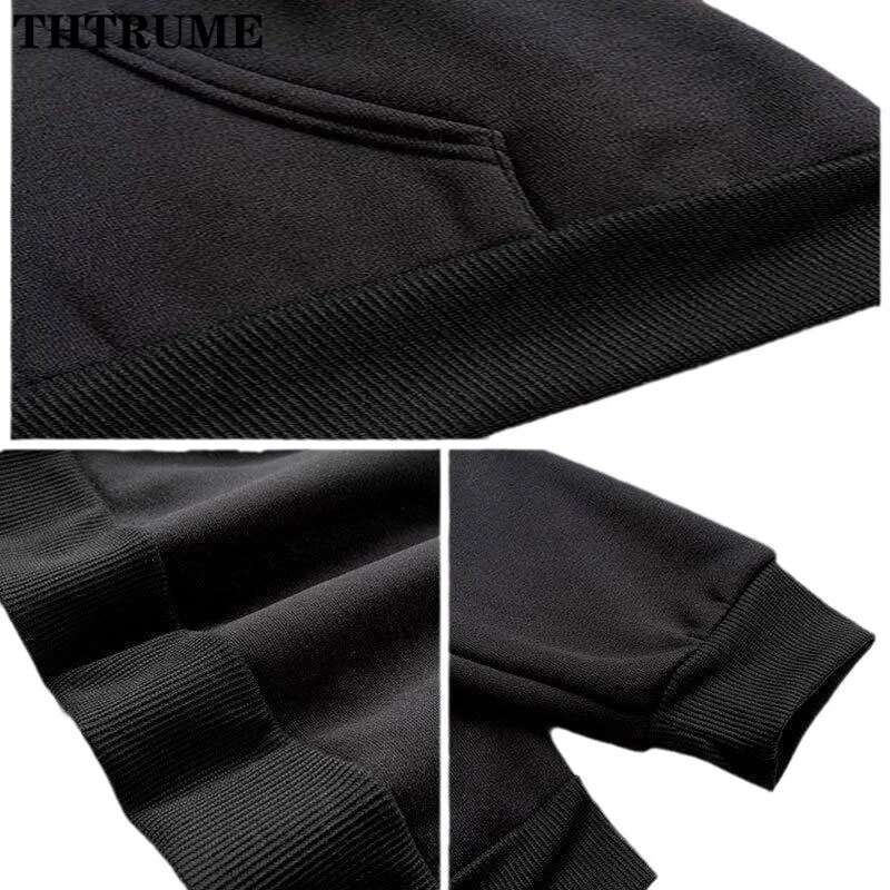 Elegant Oversized Solid New Hoodies Fashion Women Autumn Winter Long Sleeve Hooded Tops Casual Zipper Pocket Vintage Sweatshirts