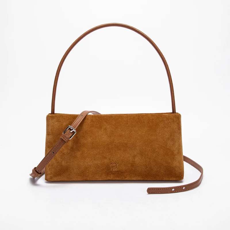 Reversed Fleece Classic Underarm Business Banquet Handbag Fashionable And Design New Winter Advanced French Bar Bag