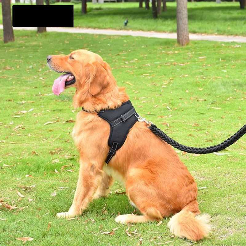 Pet Dogs Adjustable Harness Small and Large Dog Harness Vest150cm Strong Dog Leash Pet Leashes Reflective Leash Drag Pull TowXJ250218