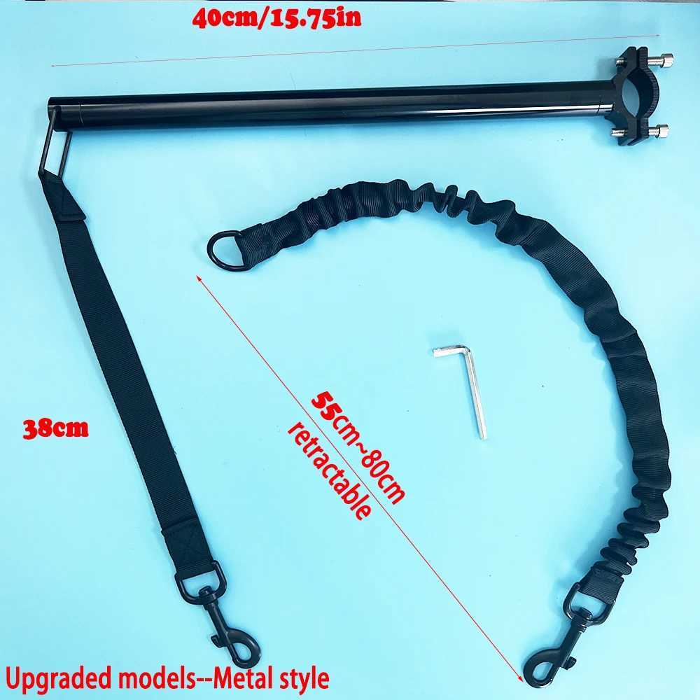Bicycle Walking Dog Leash Dog Leash Removable Elastic Dog Bicycle Leash Metal Leash Cycling LiugoXJ250218