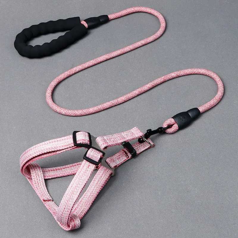 Pet traction belt Dog chain chest belt Small and medium-sized dog Dynamic rope Pet traction suppliesXJ250218