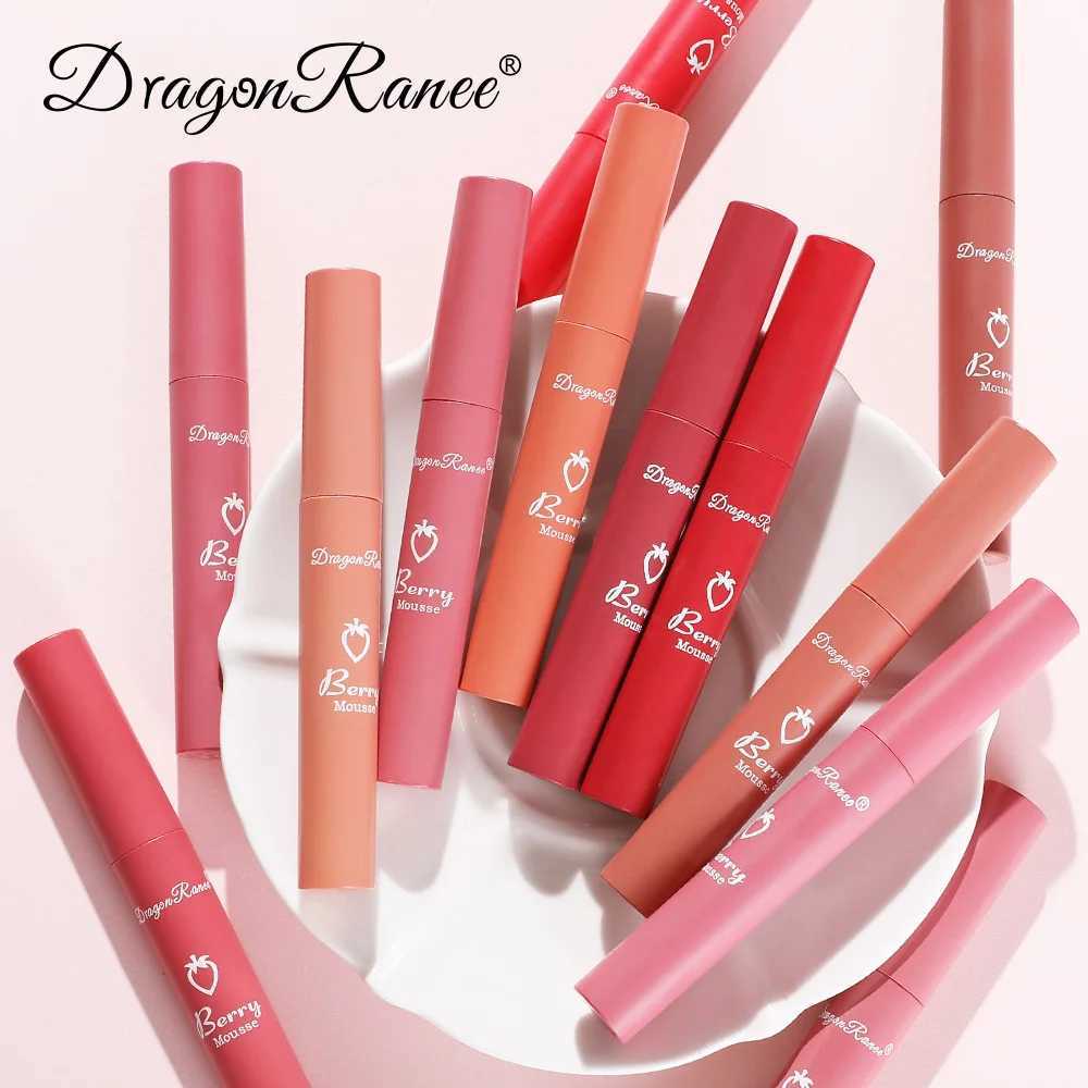 Nude Lip Gloss Matte Velvet Liquid Lipstick Waterproof Sexy Long Lasting Non-stick Cup Nude Red Make-up for Women Korea CosmeticW250219