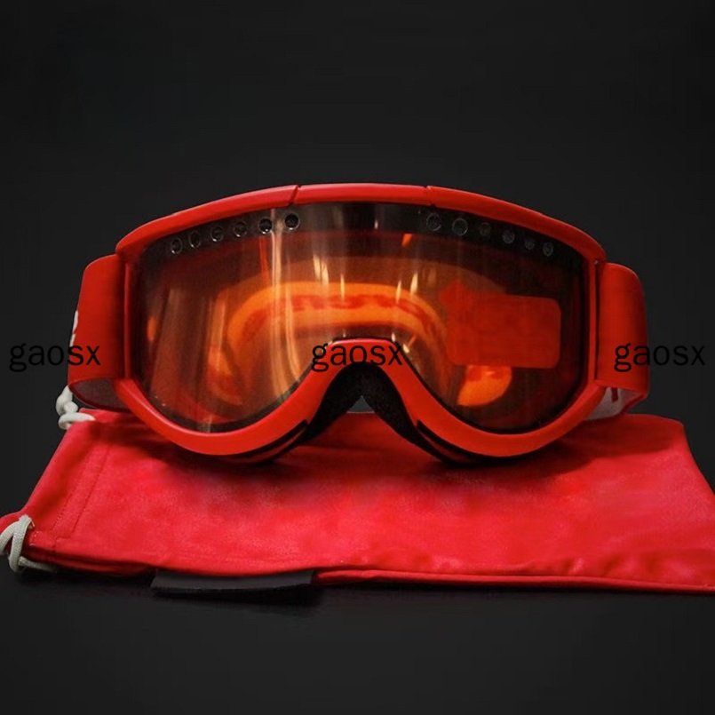 Outdoor mountaineering anti-snow blindness anti-ultraviolet windproof double-layer ski goggles