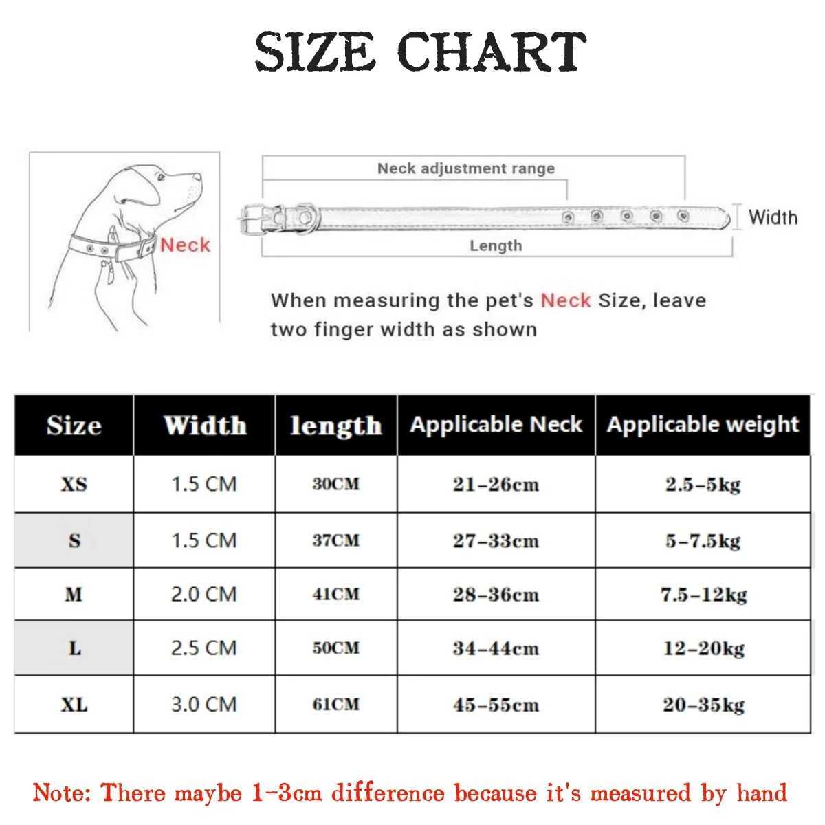 Personalized Dog Collar Name Carved ID Tag Anti-lost Solid PU Leather Collar For Small Medium Large Dogs Puppy Cat Pet SuppliesXJ250218