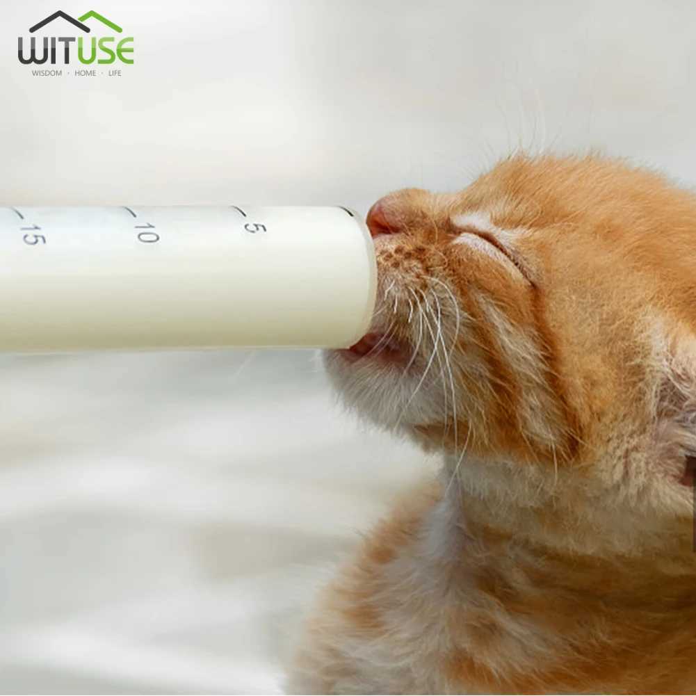 Dog Feeders 50Pcs 1ml 3ml 5ml 10ml 20ml 50mL Plastic No Needle Syringe Measuring Cubs Nutrients Syringe For Ink Cartridge Pets Cat Feeders H250218