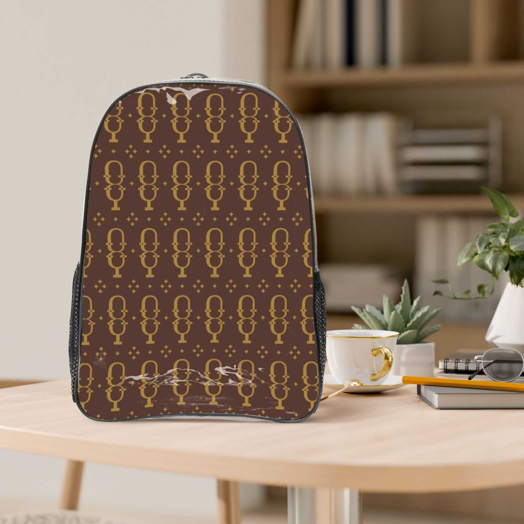 NXY backpack Large Capacity Transparent wallets Casual Zipper Waterproof Clear Backpack School Bag PVC Backpack Travel Bag For Women Handbag