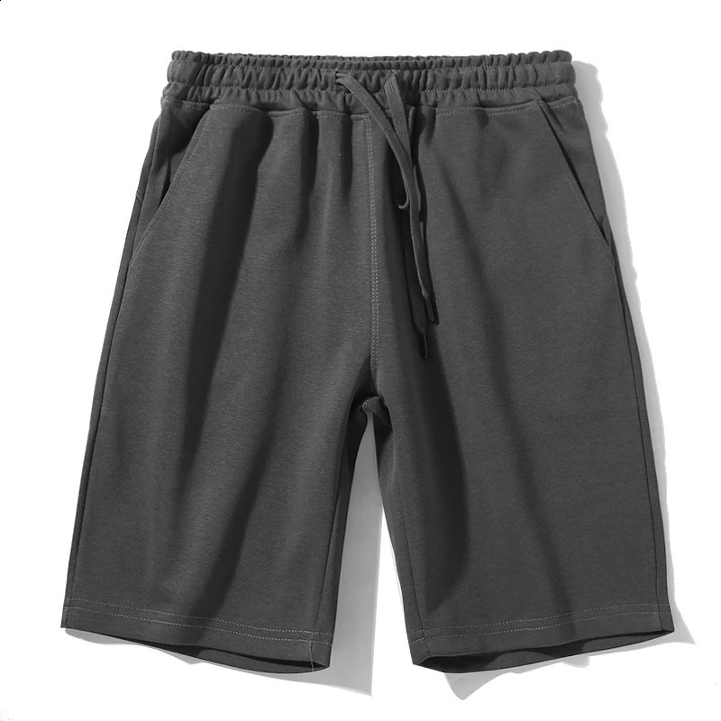 Summer Running Shorts For Men Casual Jogging Sport Short Pants Solid Color Drawstring Loose Basketball Sports 250217