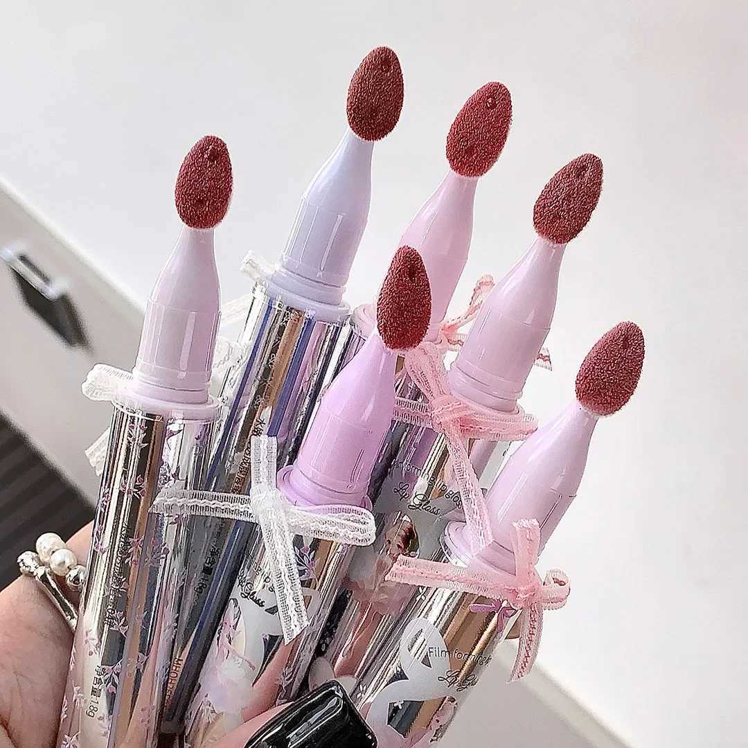 Halo-dyeing Tinted Lip Gloss Crystal Jelly Moisturizing Waterproof Mirror Water Glass Lip Gloss Transparent Color Cosmetics GiftW250219