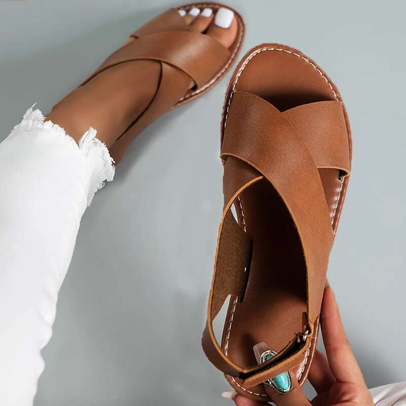 Summer Retro Women's Soft Shoes For Platform Sandals Ladies Casual Female Footwear Sandal Women #ddmykukumalu