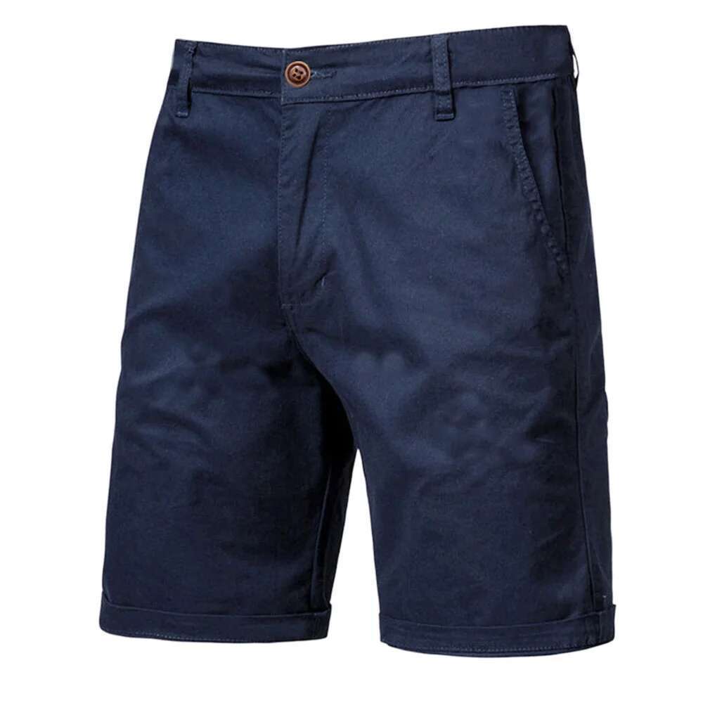 Summer Beach Men's Designer Shorts Solid Color Slim Fit Shorts Fashionable Casual Daily Street Outdoor Travel Zipper Button Straight Leg Pants